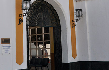 Entrada Cementerio San Juan Bautista Chiclana