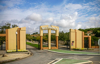 Entrada Cementerio Mancomunado Chiclana