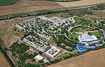 Vista Aérea Cementerio Mancomunado Chiclana